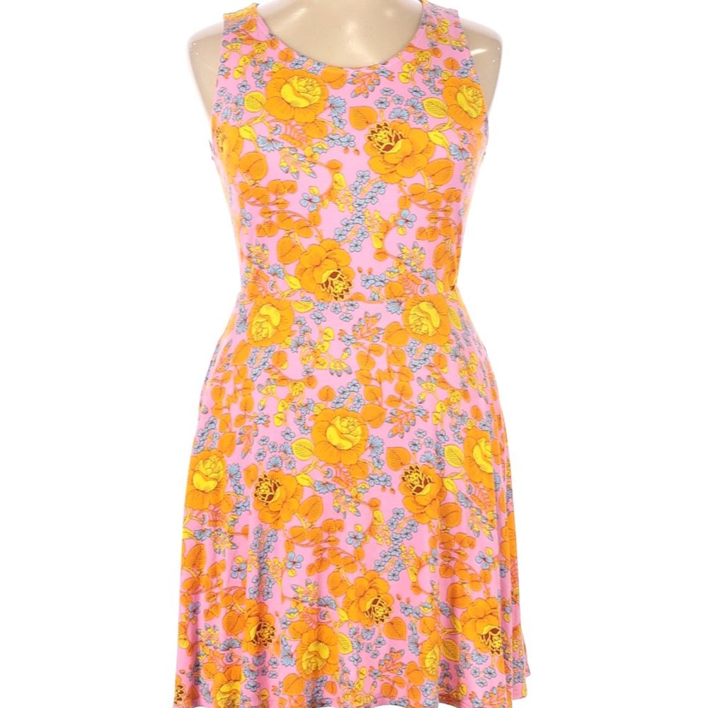Fisher Dress Pink Floral - Agnes & Dora